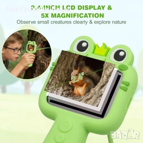 Нова Детска ендоскоп камера 1080P с екран и LED светлина STEM играчка бороскоп, снимка 2 - Образователни игри - 54345663