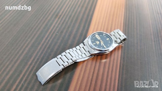 Seiko 5 оригинал автентичен, снимка 4 - Мъжки - 36607697