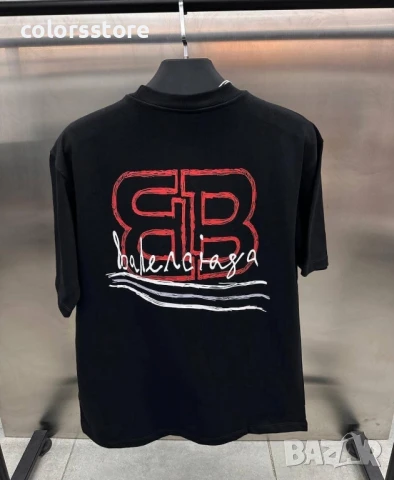 Мъжка тениска Balenciaga/IM62x, снимка 2 - Тениски - 51348660