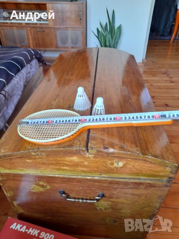 Стар детски федербал, снимка 4 - Други ценни предмети - 38629372