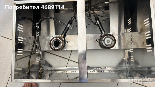 Газов двоен фритюрник използван, снимка 5 - Фритюрници - 52866257