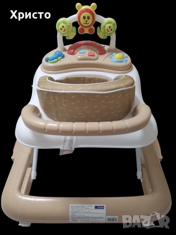 Бебешка проходилка 4 в 1 Чиполино, снимка 3 - Проходилки - 54230123