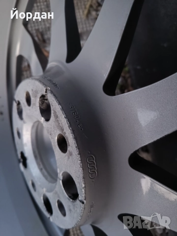 ОРИГИНАЛНИ джанти 17 '' цола 5x112 АУДИ / AUDI VW 7,5J ET38 66,6, снимка 10 - Гуми и джанти - 52851312