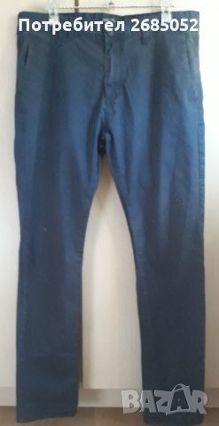 Мъжки панталон в синьо Mid point размер 33, снимка 1 - Панталони - 34057080