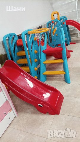 Детска люлка на стойка , снимка 3 - Градински мебели, декорация  - 37665025