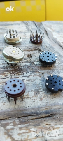 цокли радиолампи , снимка 4 - Друга електроника - 52847072