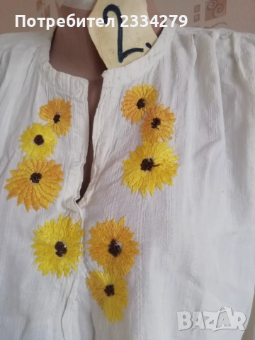 Стари женски ризи, фолклорно допълнение към народна носия. , снимка 6 - Антикварни и старинни предмети - 52793946