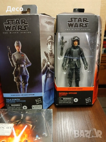 Star Wars колекционерски фигурки+DVD, снимка 3 - Колекции - 53923401