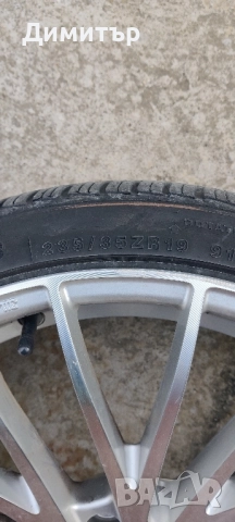 Джанти с гуми за Фолксваген 19 5Х112, снимка 11 - Гуми и джанти - 52096326