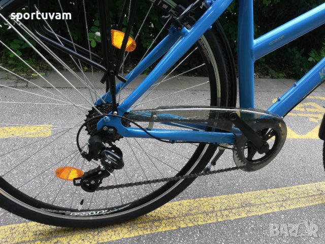 НОВ Дамски Градски велосипед 28'' Street Trekking Lady, Небесно син - Стилен и практичен за града!, снимка 4 - Велосипеди - 40668889