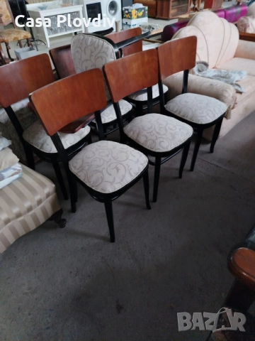 8стола селски реставрирани и претапицирани, снимка 4 - Декорация за дома - 52344237