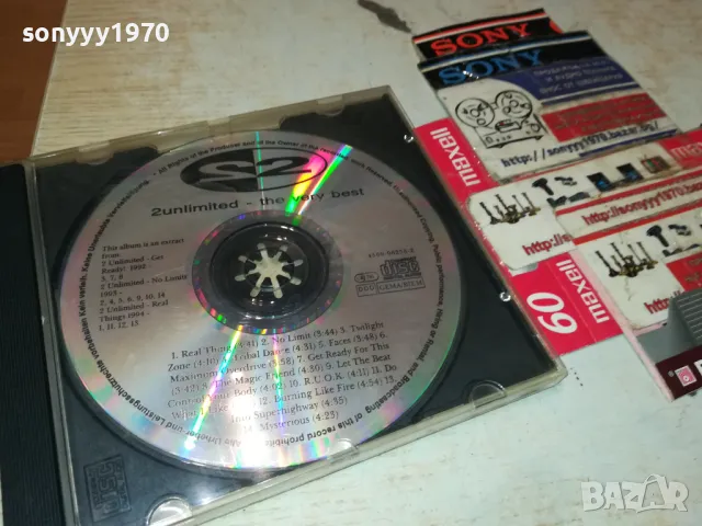 2 UNLIMITED CD 2303251923, снимка 4 - CD дискове - 49609651