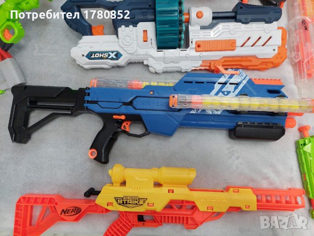 Детски пушки със стрели и топчета, аирсофт , снимка 8 - Електрически играчки - 38686385