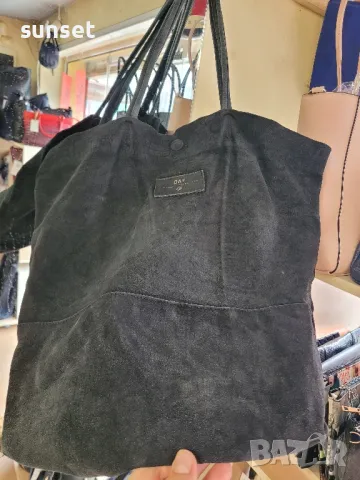 голяма черна торба, ЕСТЕСТВЕНА кожа Birger& Mikkelsen( 102£  в интернет), снимка 2 - Чанти - 48767949