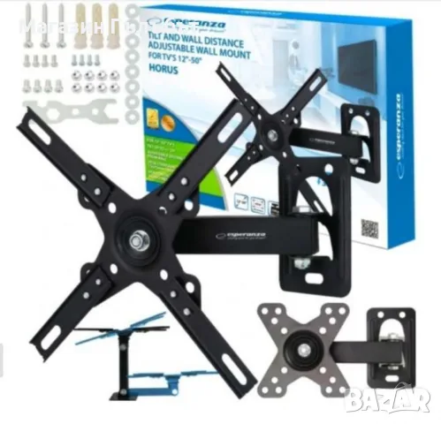 Стойка за телевизор 12"-50", 200*200мм., 20 кг.
