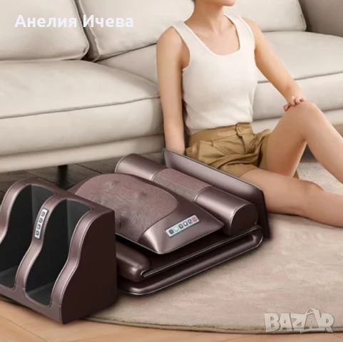 Масажен матрак с вибрационно отопление и масаж на краката , снимка 3 - Матраци - 50939582