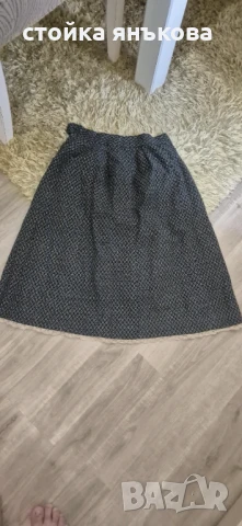 Продавам тъмносиня пола винтидж, снимка 2 - Поли - 51277737