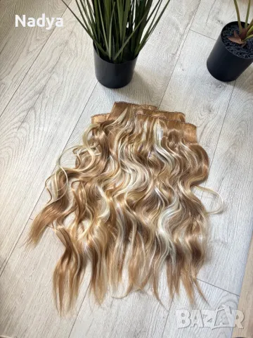 Треси за коса 4 части, снимка 3 - Аксесоари за коса - 50282086