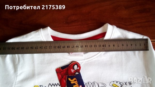 Блуза за момче със Спайдермен, с дълъг ръкав, снимка 7 - Детски Блузи и туники - 30724720