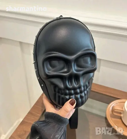 кожена череп раница - 42 лв, снимка 9 - Чанти - 49785350