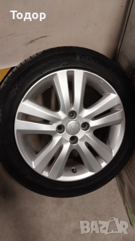 Джанти 16" за Хонда Джаз 2008-2015 с летни гуми Континентал, снимка 5 - Гуми и джанти - 52884821
