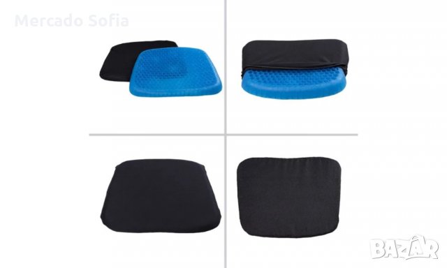 Анатомична гел възглавница за седалка, снимка 5 - Възглавници - 33725001