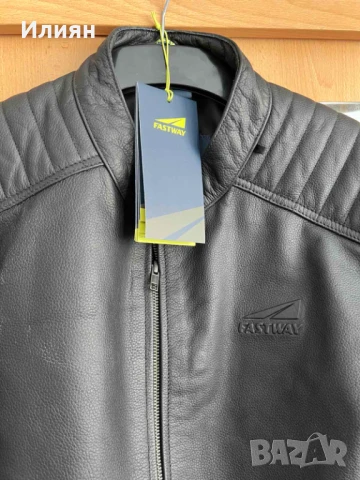 Кожено мото яке Fastway City Men 211, снимка 2 - Якета - 50811031