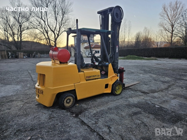 продавам Мотокар Hyster 5.5т газ , вдига на 6.2м, снимка 2 - Индустриална техника - 52793032