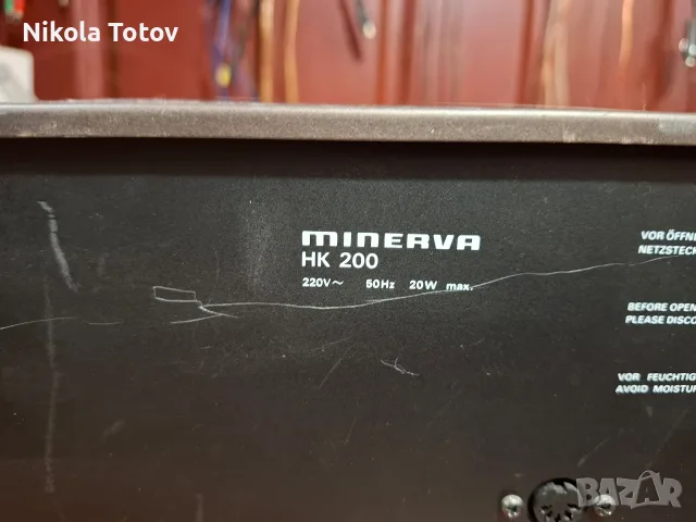 Продава се двуглав дек Minerva HK-200. , снимка 7 - Декове - 56125591