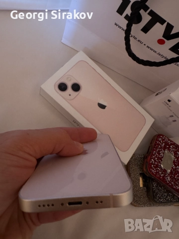 Apple iPhone 13 mini 128GB Pink – Отлично състояние, снимка 5 - Apple iPhone - 52115404