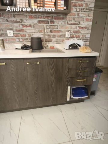 ЛУКС КУХНЯ С 2 МИВКИ – КАТО НОВА!, снимка 2 - Кухни - 53887311