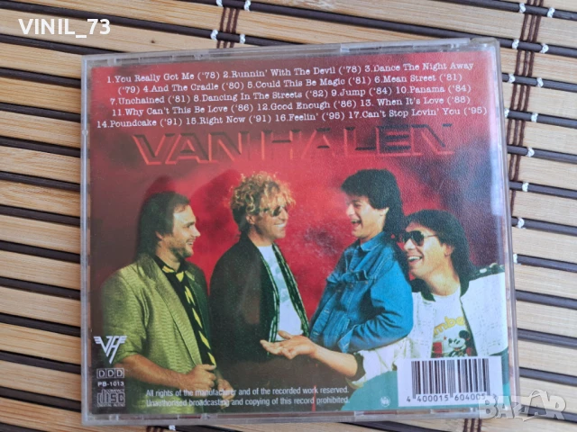  The Best Of Van Halen Through The Years, снимка 3 - CD дискове - 50807420