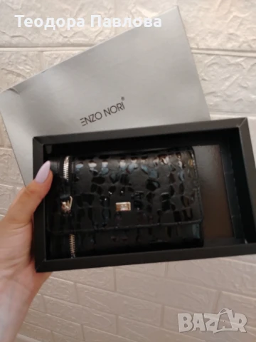 Дамско портмоне Enzo Nori, снимка 2 - Портфейли, портмонета - 51005481