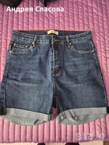 дънкови къси панталонки