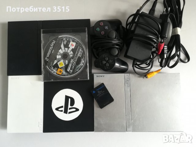 Ps2 slim конзоли, снимка 2 - PlayStation конзоли - 31787550