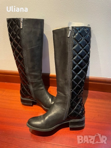 Дамски ботуши Armani кожа, снимка 7 - Дамски ботуши - 51921734