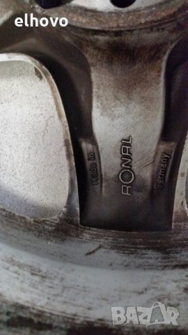 Джанти алуминиеви Ronal 7J16H2 ET37, снимка 11 - Гуми и джанти - 30255674