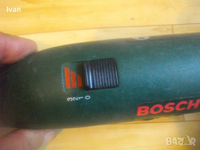 ШВЕЙЦАРСКО ОРИГИНАЛНО ЕЛ. ДЛЕТО МАШИНА ШАБЪР С 3 СКОРОСТИ 180 ВАТА BOSCH  PSE180E 2003г. за стъргане, снимка 12 - Други инструменти - 55710659