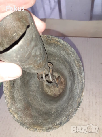 Стар голям автентичен неврокопски чан хлопка звънец, снимка 3 - Антикварни и старинни предмети - 54012789