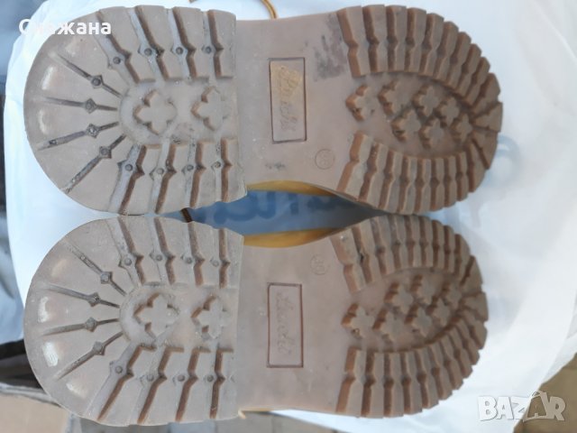 Lurchi боти жълти 36 за хлад-студ, подметка-профилирана, неплъзгаща се, снимка 6 - Детски боти и ботуши - 38458091