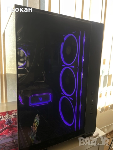 Продавам Геймърски компютър RTX 5080 / Ryzen 7 9800X3D / 4TB Gen5 / Гаранция