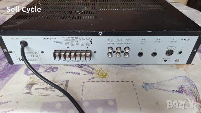 ✅УСИЛВАТЕЛ TOA A-2120 CE❗, снимка 5 - Ресийвъри, усилватели, смесителни пултове - 53248928