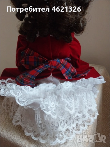 Колекционерска порцеланова кукла „Зимна елегантност“ от галериите Ashton-Drake , снимка 7 - Декорация за дома - 52130108