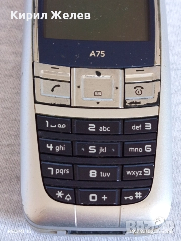 Ретро телефон GSM SIEMENS A75 рядък за КОЛЕКЦИЯ ДЕКОРАЦИЯ 51376, снимка 3 - Siemens - 51767655