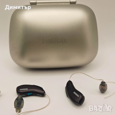 Слухов апарат hearing aid Phonak Audéo M30-R -Презаредими, снимка 14 - Слухови апарати - 52022774