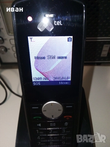 Стационарен телефон М-Тел със СИМ карта