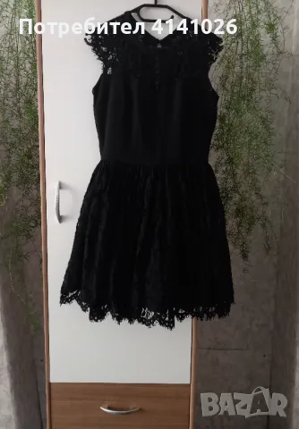 Официална дантелена рокля Comma, снимка 2 - Рокли - 50168054