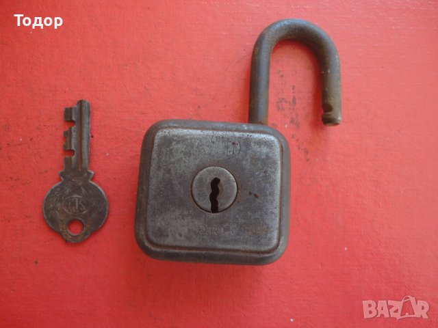 Катинар Sul DRP трети райх с ключ ключе , снимка 4 - Колекции - 42190796
