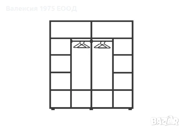 Спален комплект Бианка 2, снимка 2 - Спални и легла - 48584010
