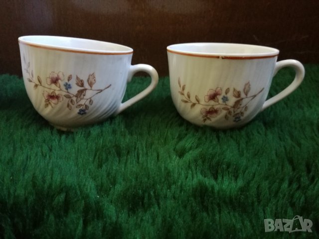 4 бр. чашки за кафе и каничка за мляко, снимка 4 - Сервизи - 34097740